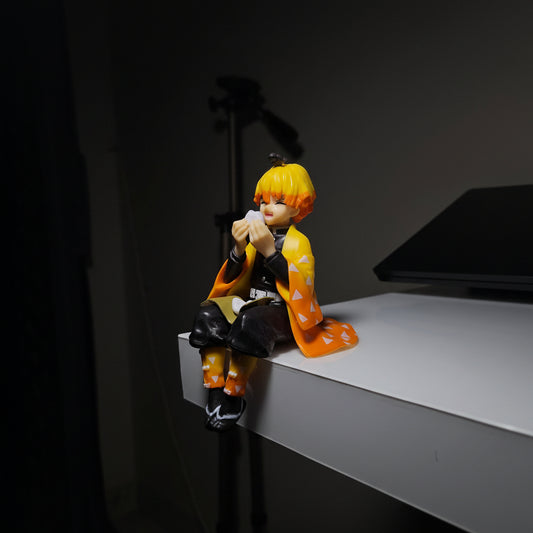 Zenitsu Agatsuma Cute Desk Buddy - Demon Slayer
