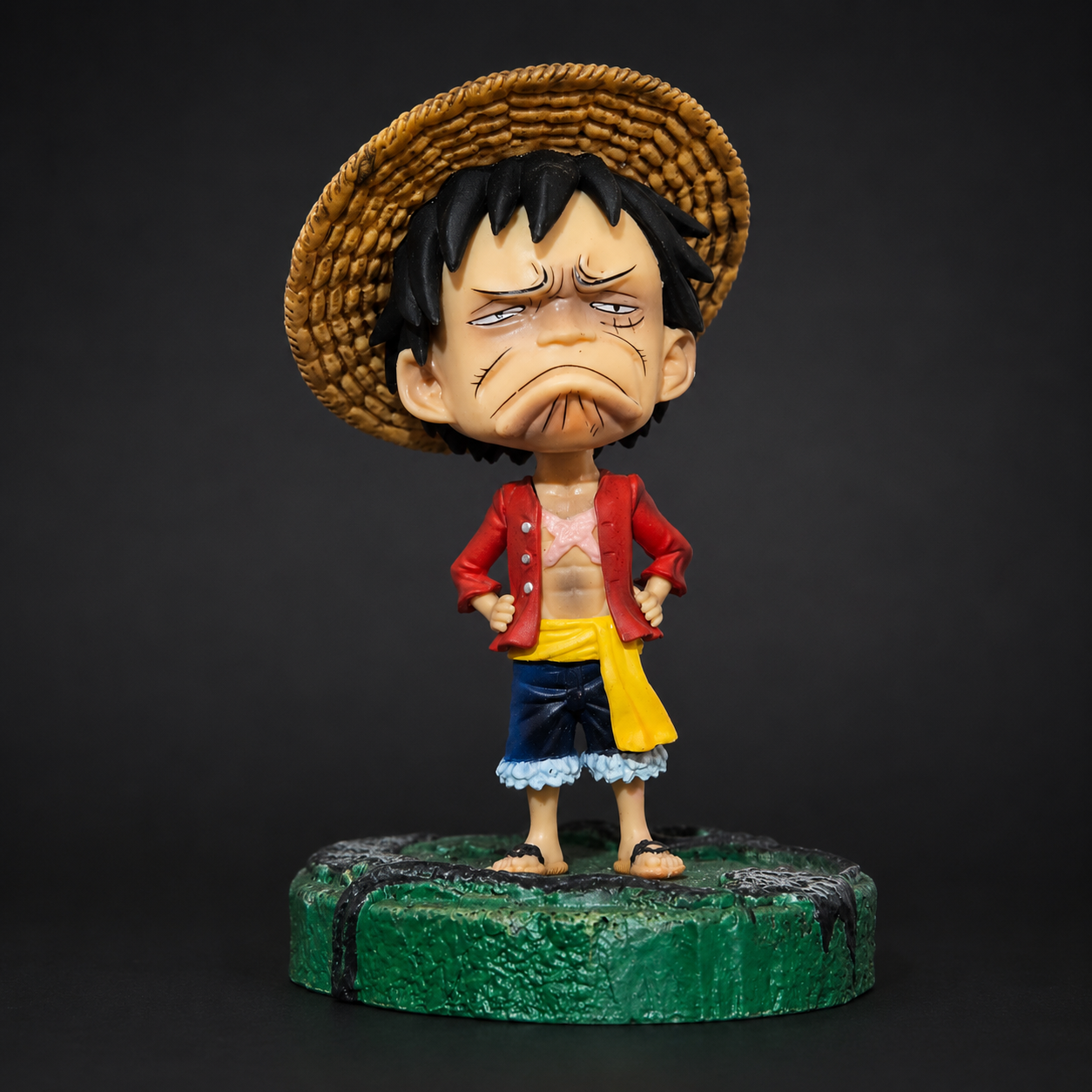 Luffy Making Weird face - Desk Buddy