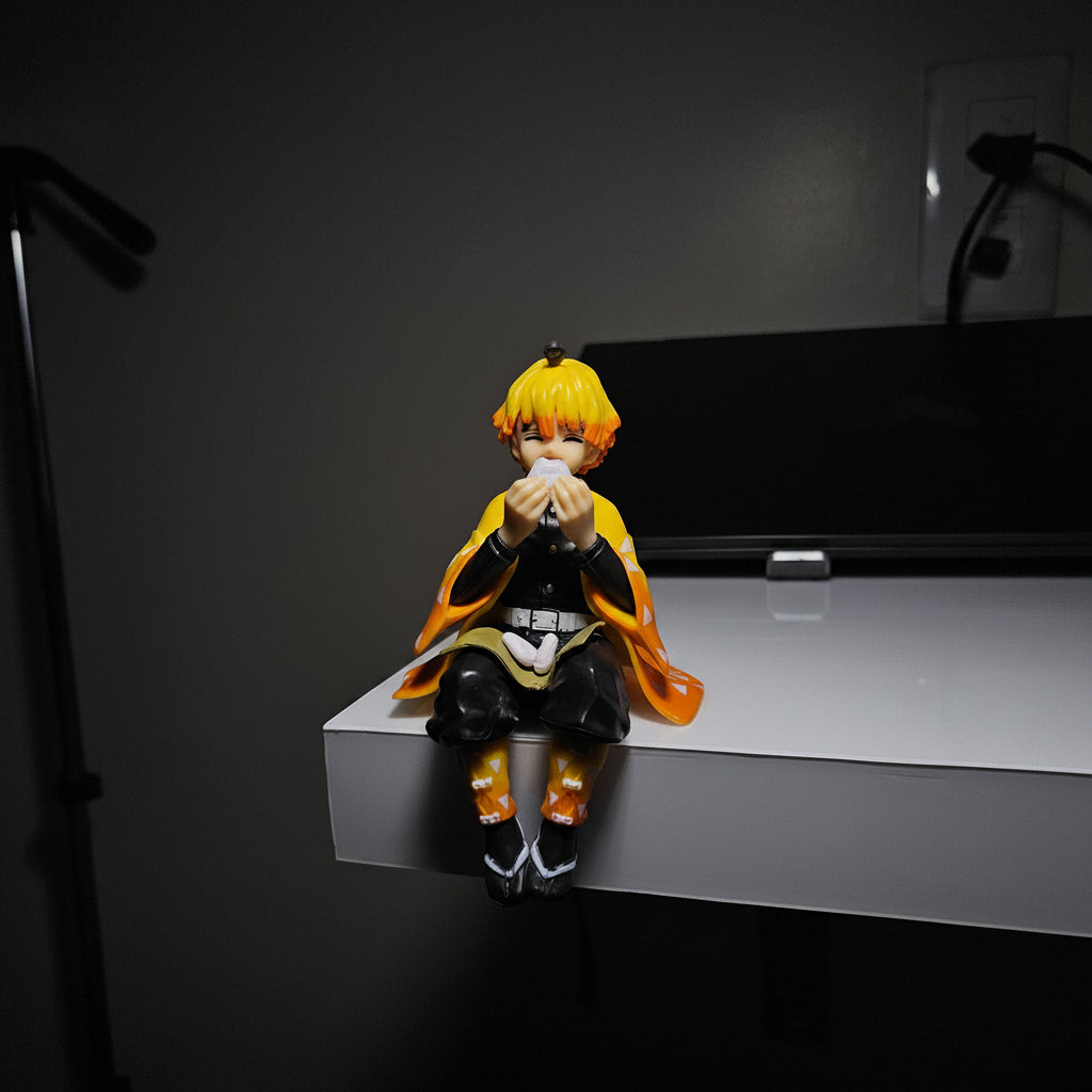 Zenitsu Agatsuma Cute Desk Buddy - Demon Slayer