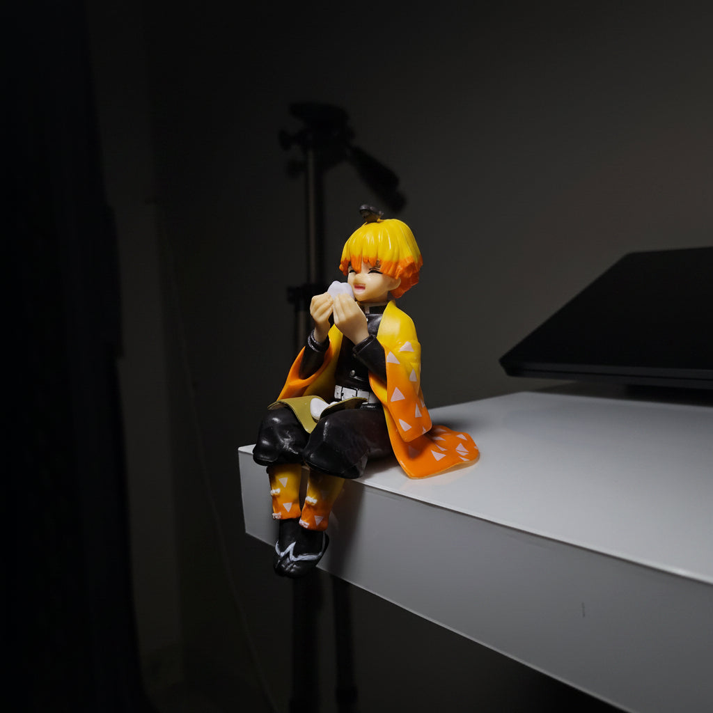 Zenitsu Agatsuma Cute Desk Buddy - Demon Slayer