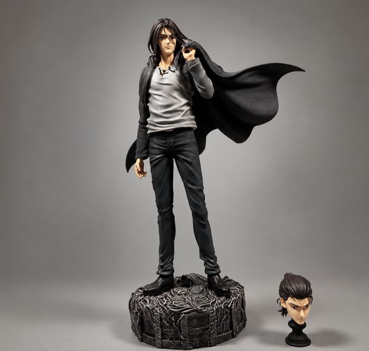 Eren Yeager Standing with Jacket Attack on Titans (30cm)