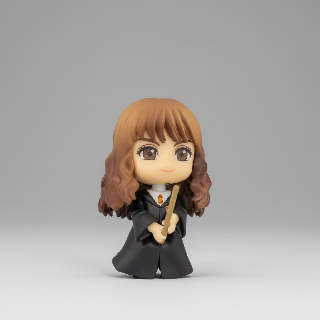 Hermione Granger with Groom Stick (9cm) Harry Potter
