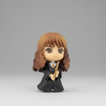 Hermione Granger with Groom Stick (9cm) Harry Potter